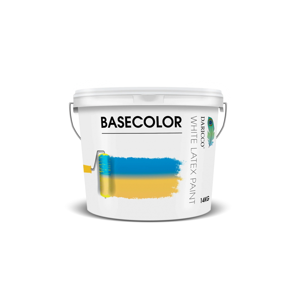 Фонова латексна фарба для декоративних штукатурок Daricco Basecolor 7 кг