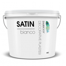 Штукатурка акрилова Daricco Satin Bianco, білий перламутр, 1 кг