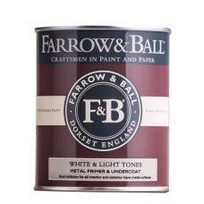 Грунтовка по металу Farrow & Ball, Metal Primer Light/White, 0,75л