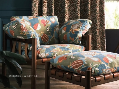 Нова колекція текстилю та шпалер від Osborne & Little BELVEDERE