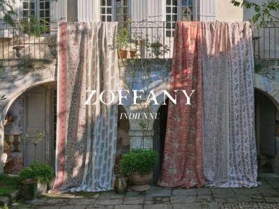 Indienne collection - нова колекція текстилю та шпалер від англійського бренду Zoffany 