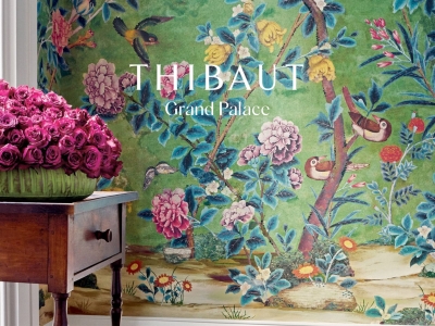 Колекція шпалер і тканин Grand Palace від Thibaut