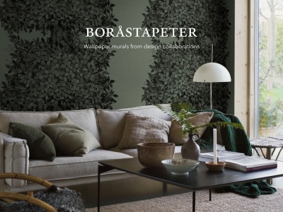 Мурали як мистецтво: колекція дизайнерських колаборацій від Boråstapeter