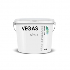 Штукатурка акрилова Daricco Vegas Silver, срібний перламутр, 1 кг