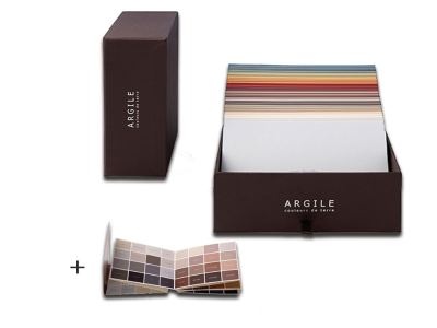 Палітра кольорів фарб колекції Colours de Terre від французького бренду Argile